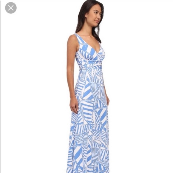 Lilly Pulitzer Dresses & Skirts - NWT Lilly Pulitzer Sloane Maxi Dress Sailboats